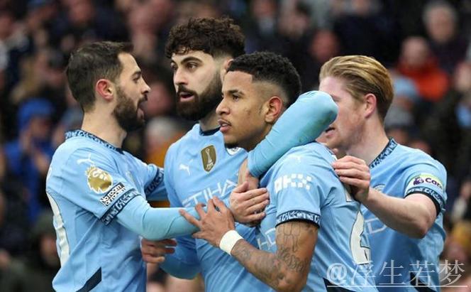 曼城3-1逆转布鲁日晋级欧冠附加赛，科瓦西奇破门格瓦制造乌龙